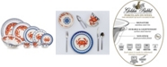 Golden Rabbit Crab House Enamelware Collection
